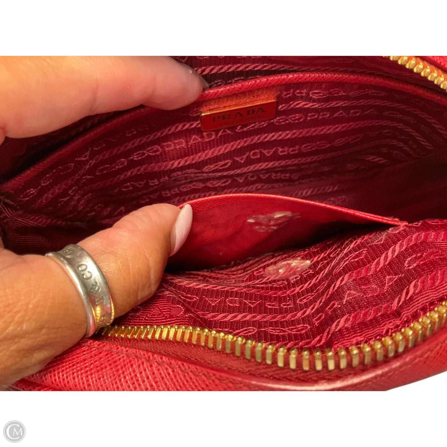 Belt Bag Luxury Designer By Prada, Size: Small