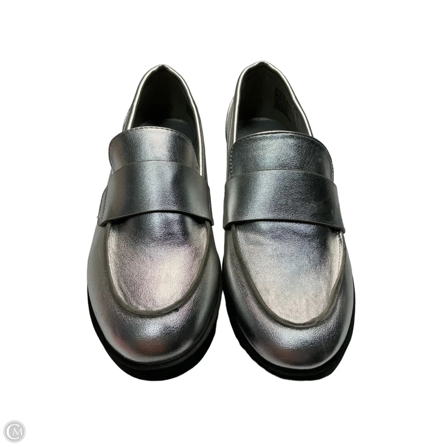 Shoes Flats By Kenneth Cole Reaction In Silver, Size: 8.5