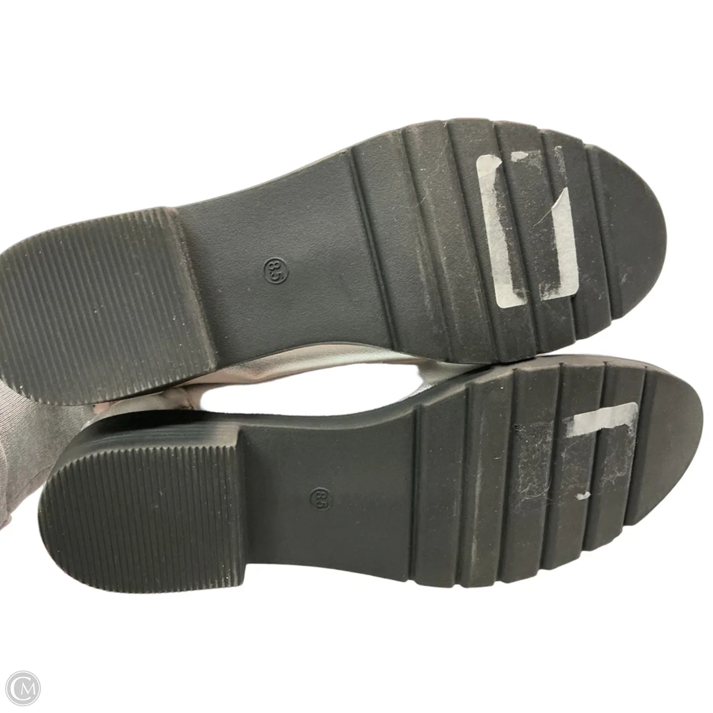 Shoes Flats By Kenneth Cole Reaction In Silver, Size: 8.5