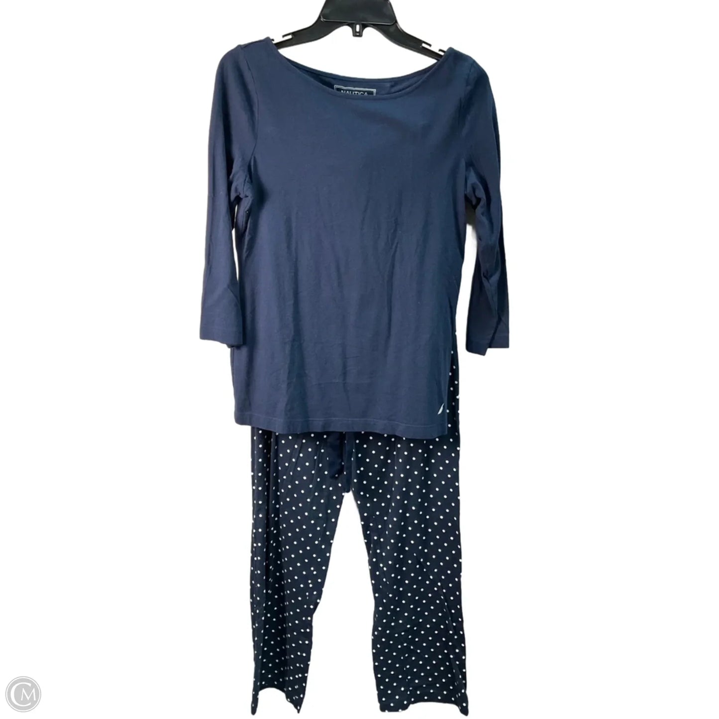 Pajamas 2pc By Nautica In Navy, Size: M