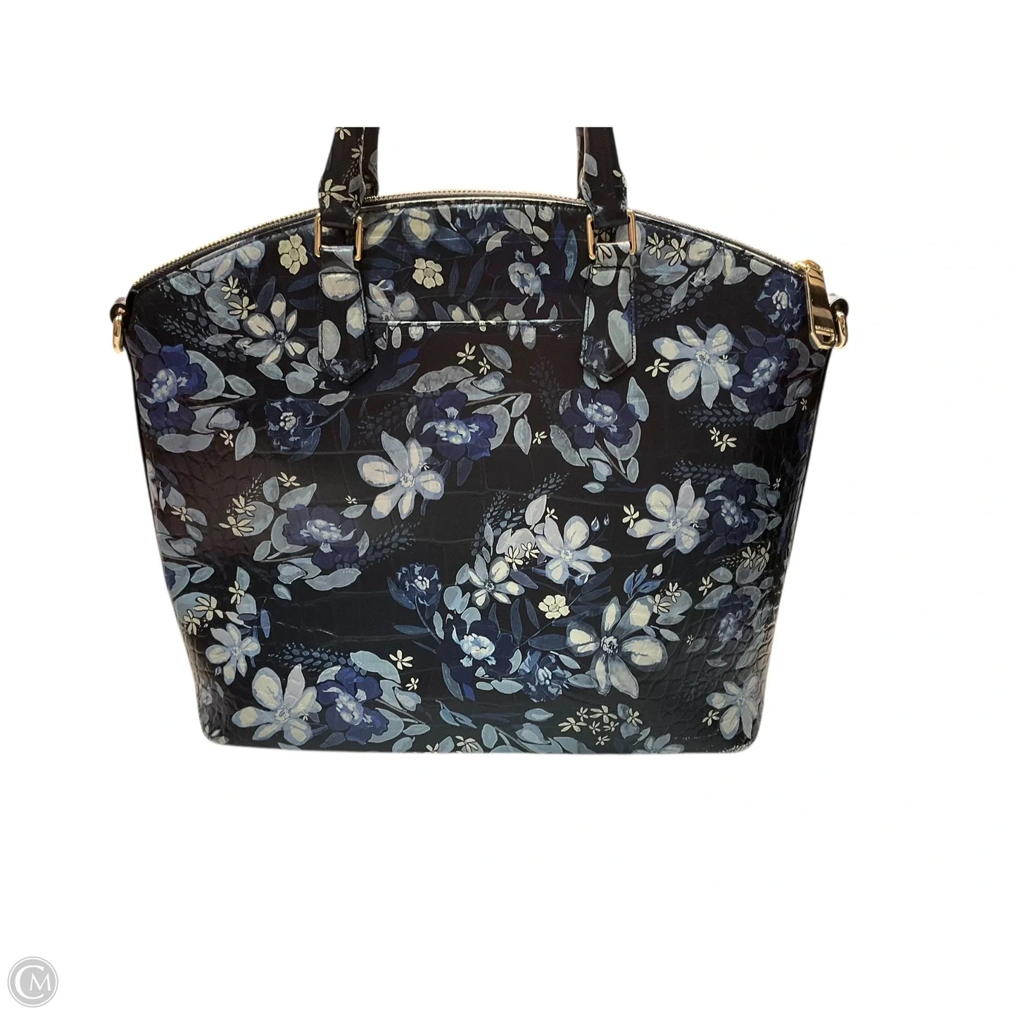 Handbag Designer By Brahmin, Size: Large