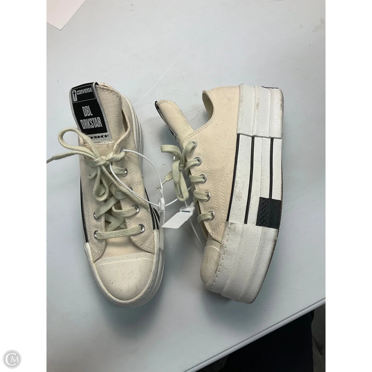Shoes Athletic By Converse In Cream, Size: 8