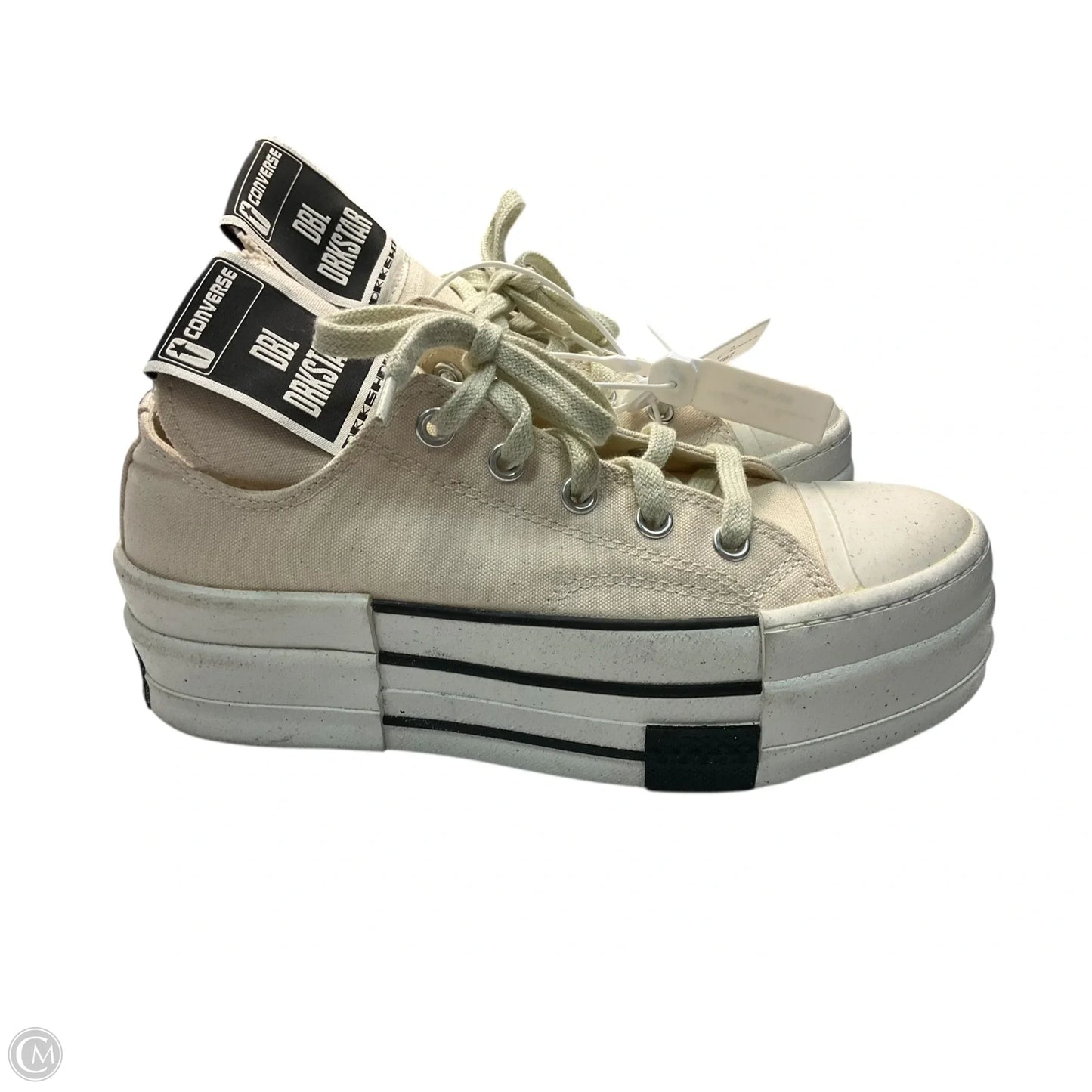 Shoes Athletic By Converse In Cream, Size: 8