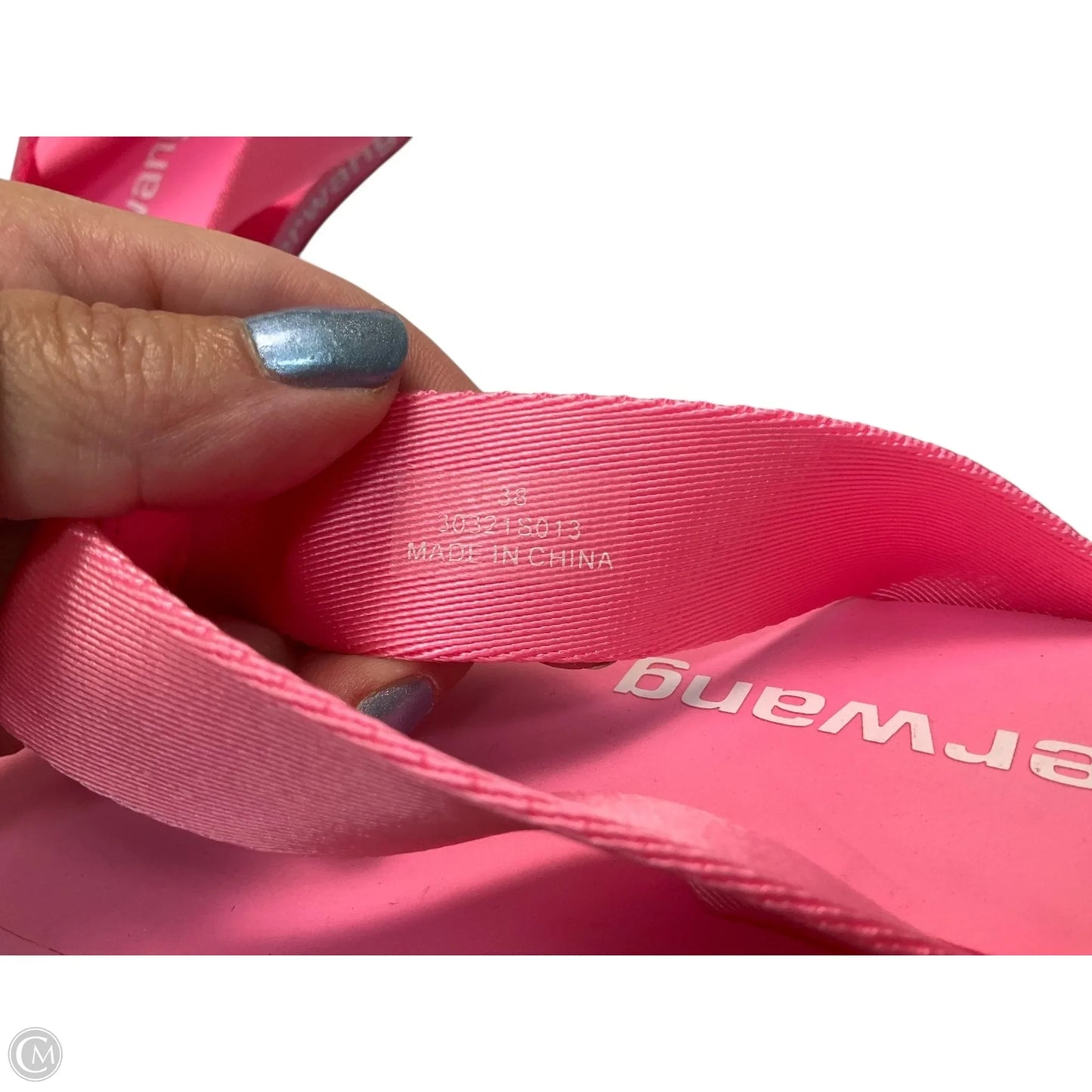 Sandals Luxury Designer By Alexander Wang In Pink, Size: 8