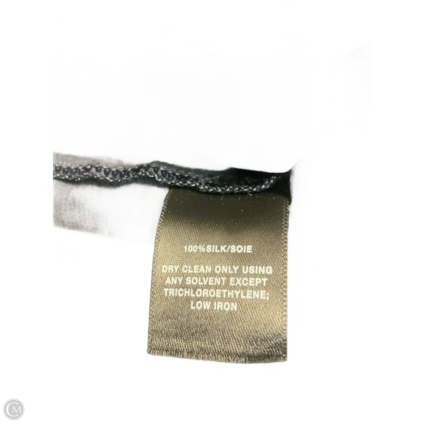 Top 3/4 Sleeve Designer By Lafayette 148 In Navy, Size: Xs