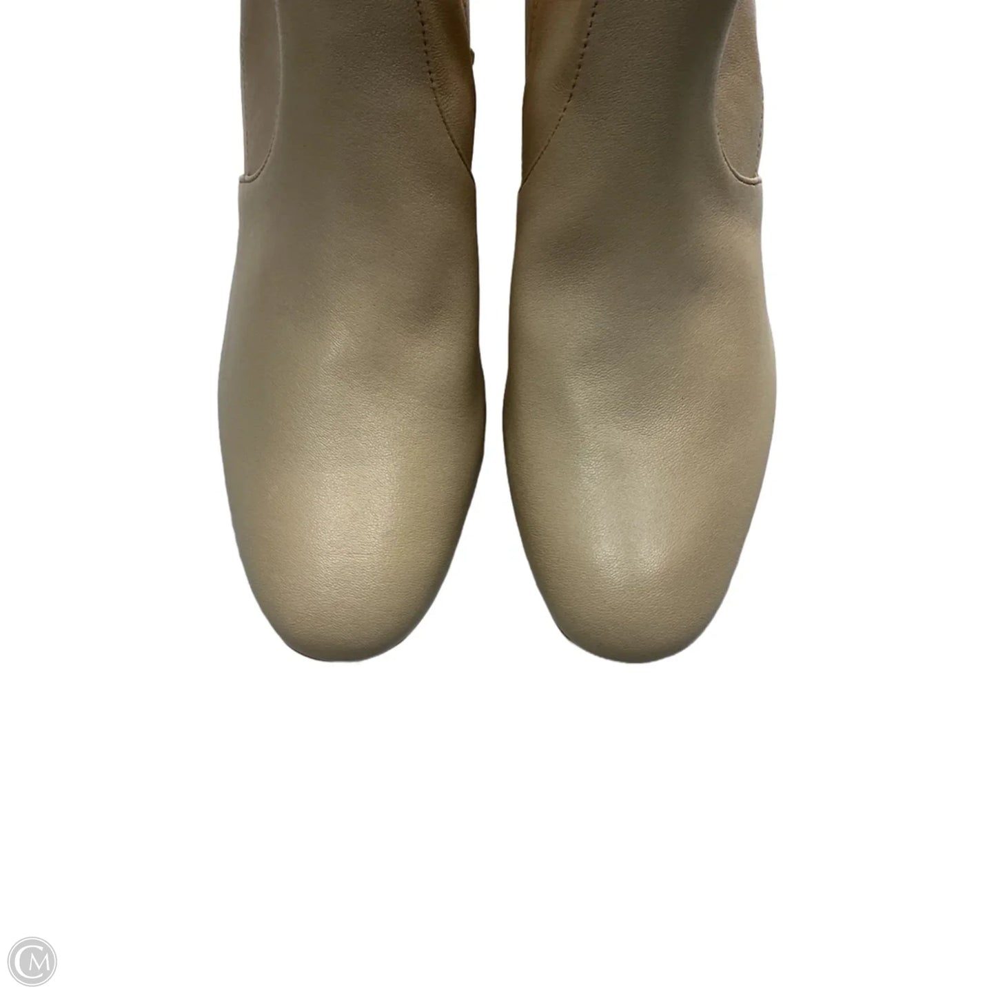 Boots Designer By Stuart Weitzman In Cream, Size: 7.5