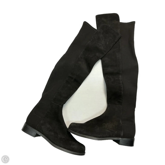 Boots Designer By Stuart Weitzman In Black, Size: 7.5