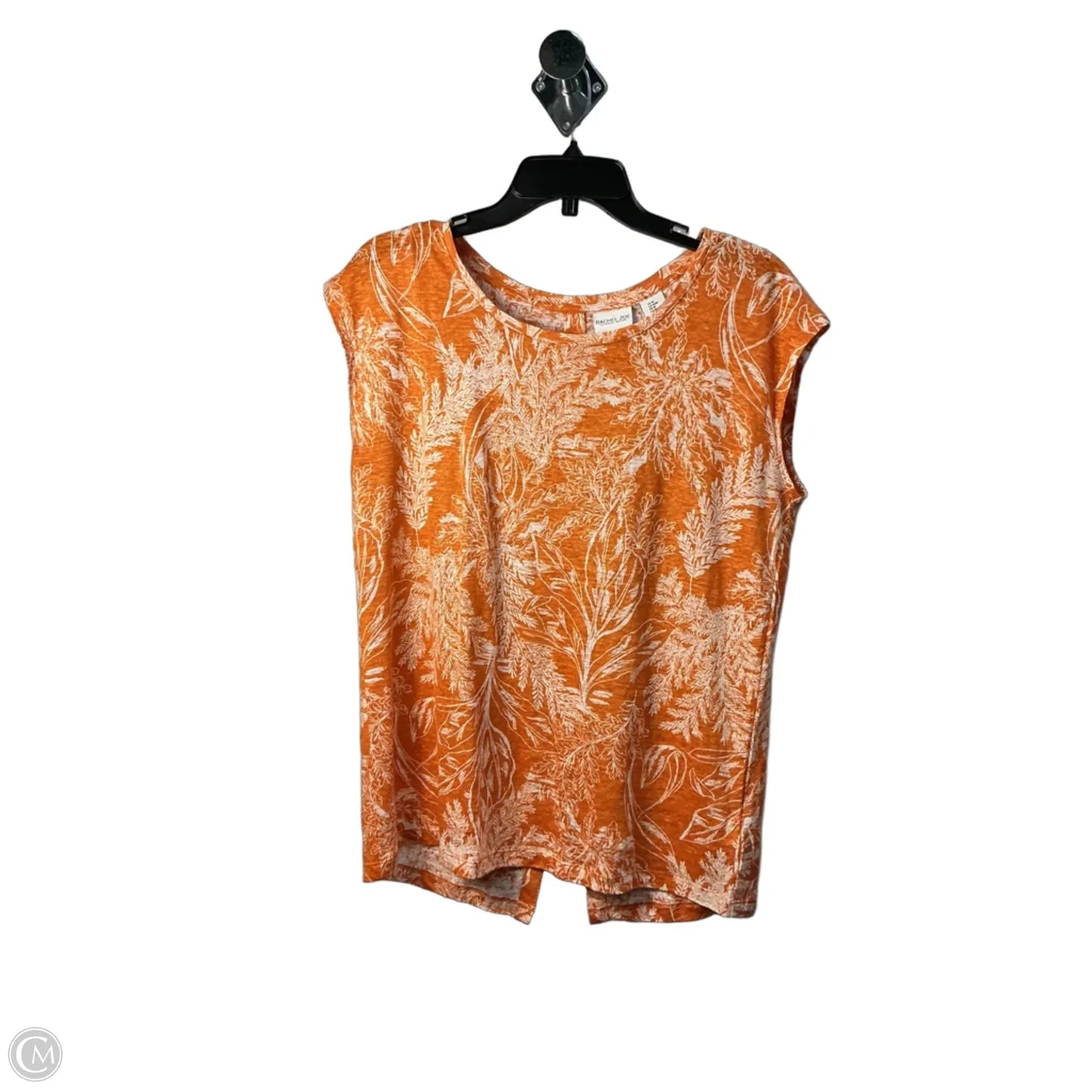 Top Sleeveless By Rachel Zoe In Orange, Size: M