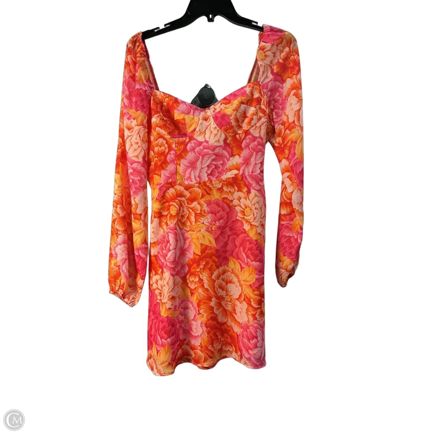 Dress Casual Short By Steve Madden In Orange & Pink, Size: Xs