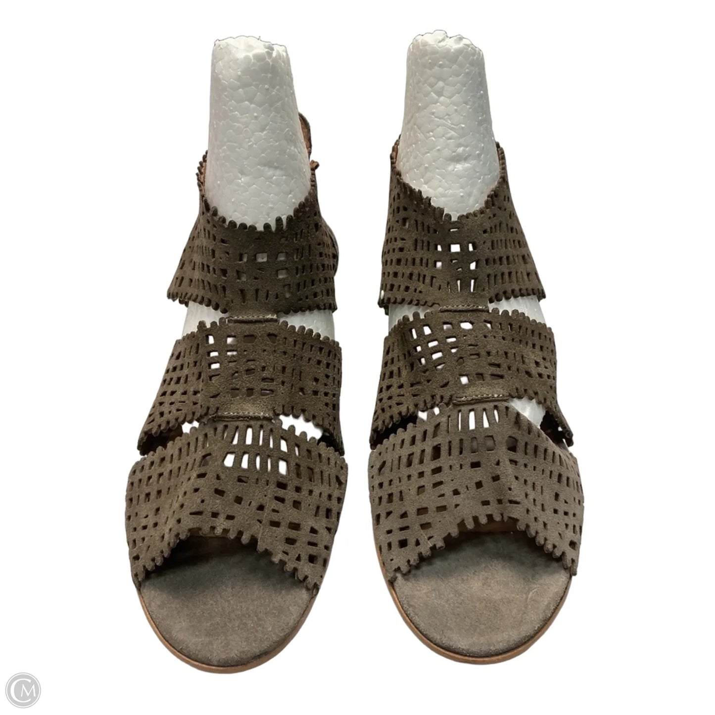 Sandals Flats By Nordstrom In Taupe, Size: 9
