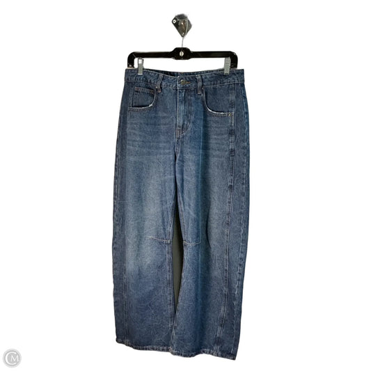 Jeans Wide Leg By Cider In Blue Denim, Size: 6