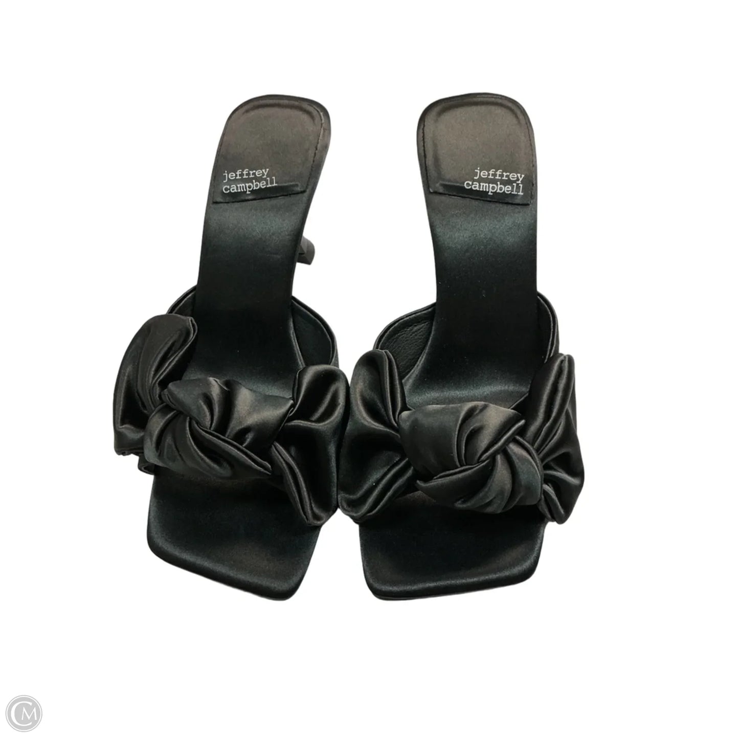 Sandals Heels Kitten By Jeffrey Campbell In Black, Size: 6.5