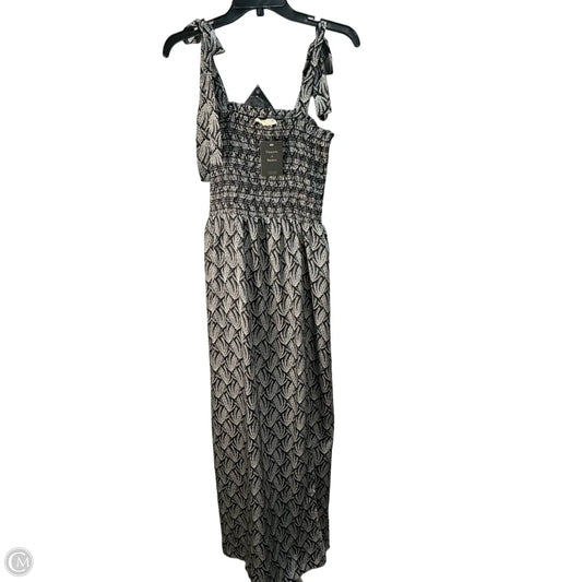 Dress Casual Maxi By Ee Some In Black & Cream, Size: M
