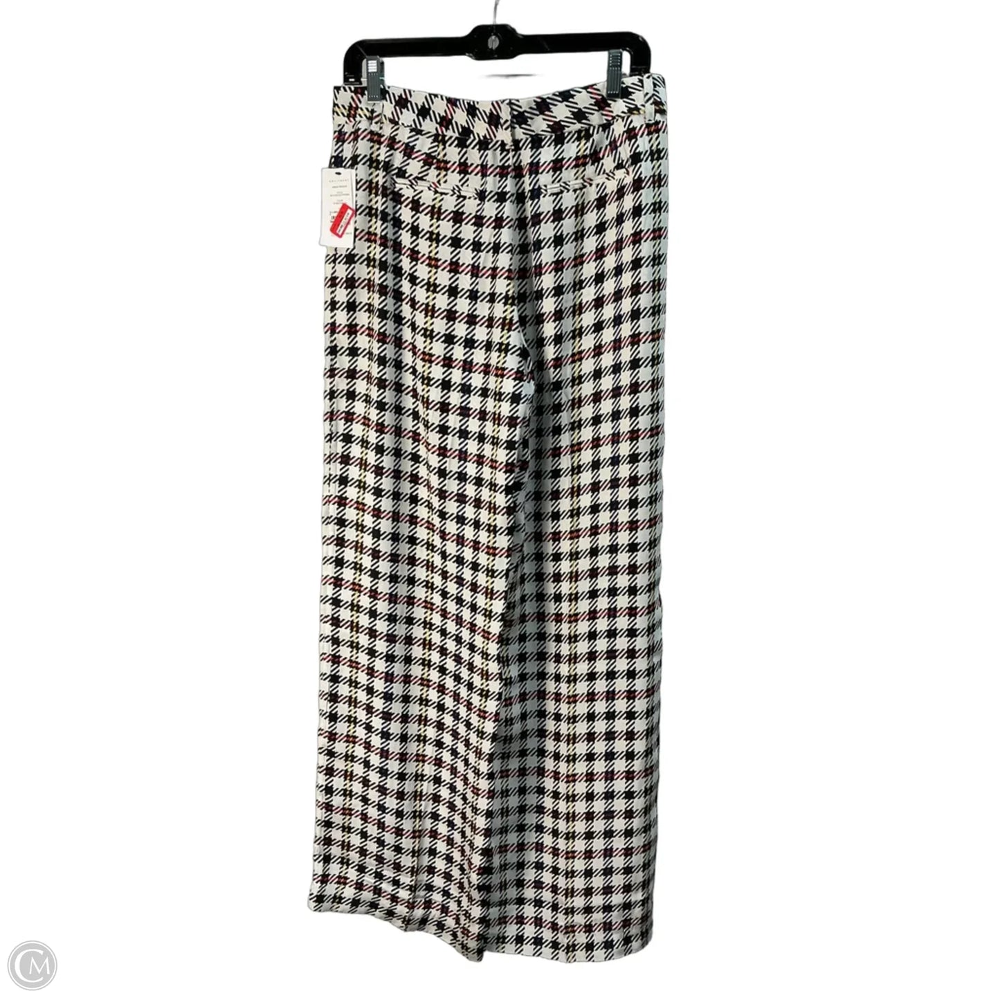 Pants Wide Leg By Equipment In Black & White, Size: 8