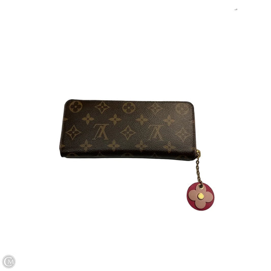 Wallet Luxury Designer By Louis Vuitton, Size: Medium