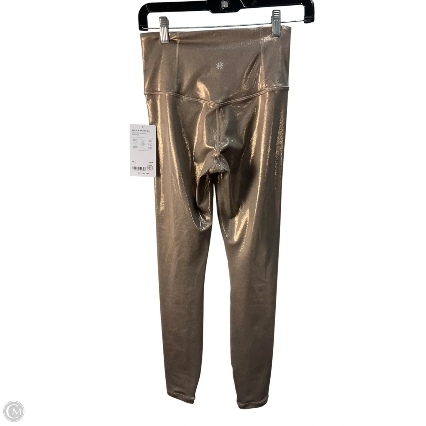Athletic Leggings Capris By Athleta In Gold, Size: Xs