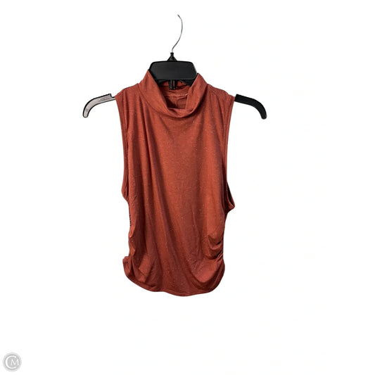Athletic Tank Top By Lululemon In Orange, Size: M