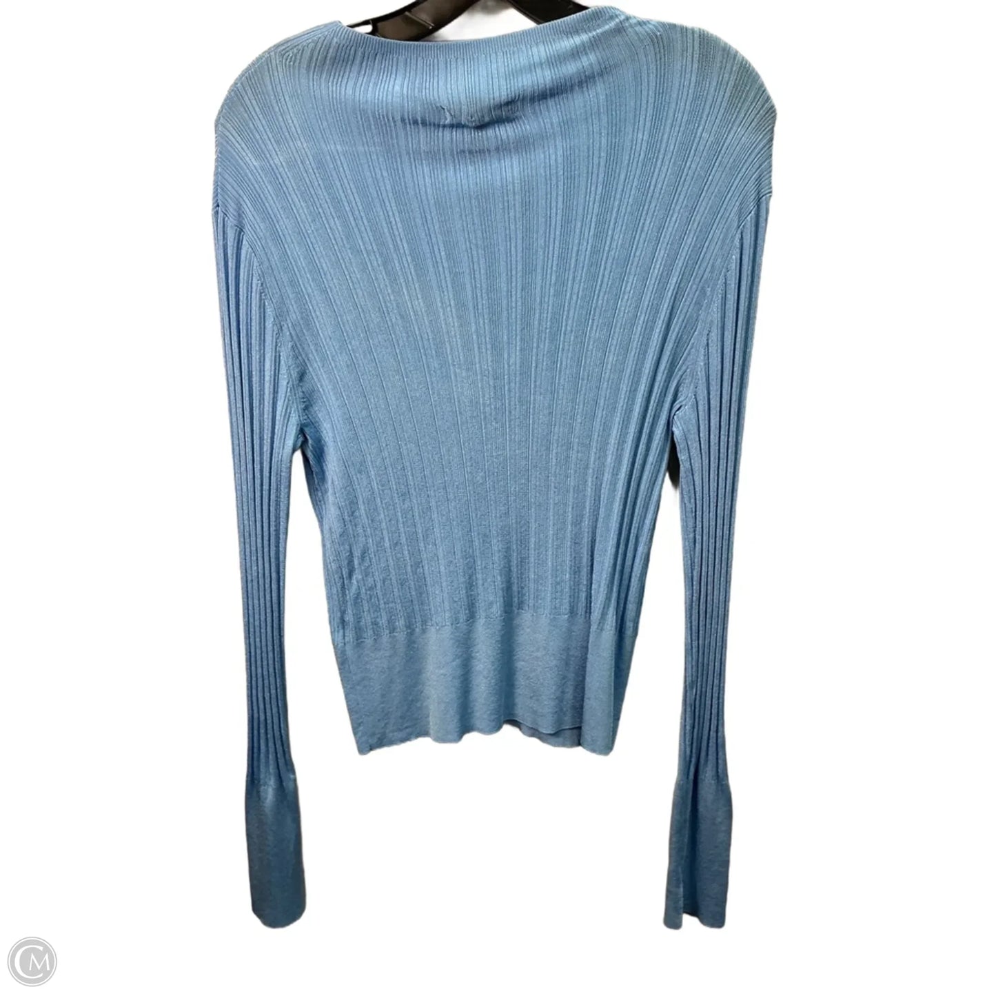Top Long Sleeve By Rag And Bone In Blue, Size: L