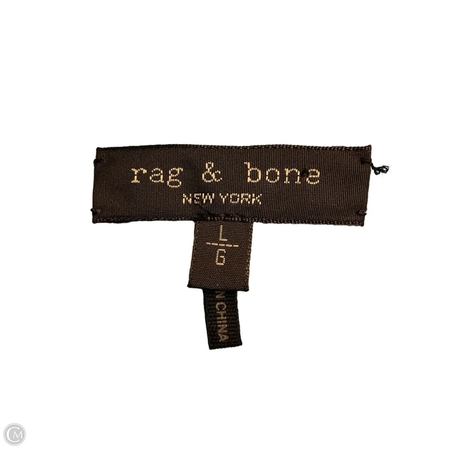 Top Long Sleeve By Rag And Bone In Blue, Size: L