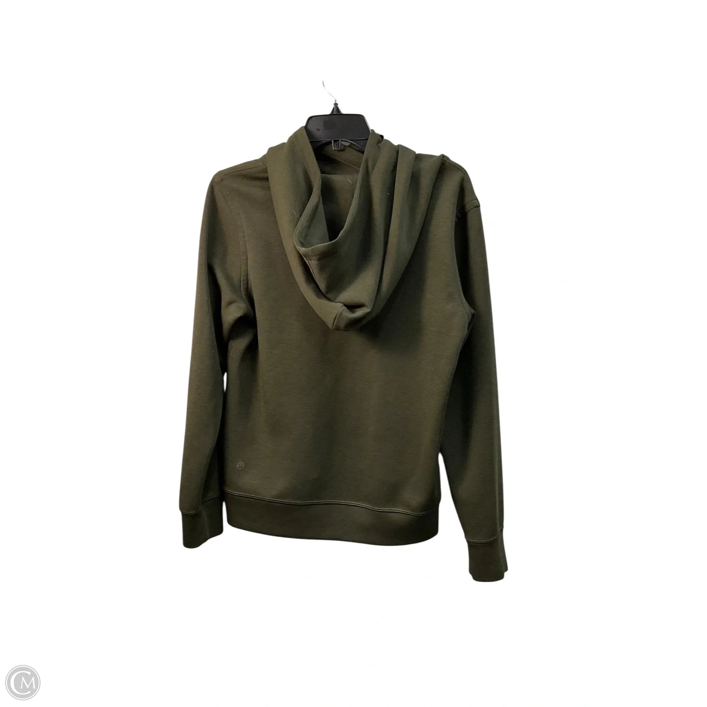 Athletic Sweatshirt Hoodie By Lululemon In Green, Size: S