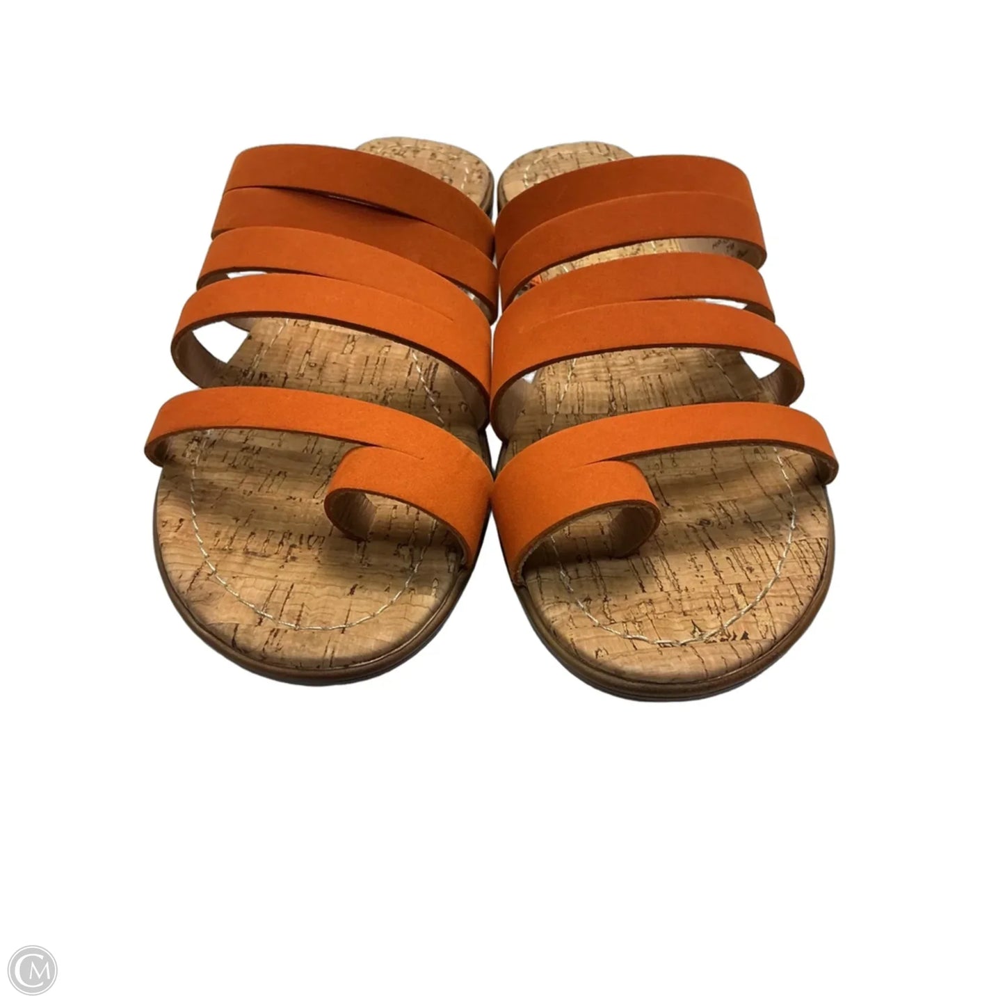 Sandals Flats By Donald Pliner In Orange, Size: 7