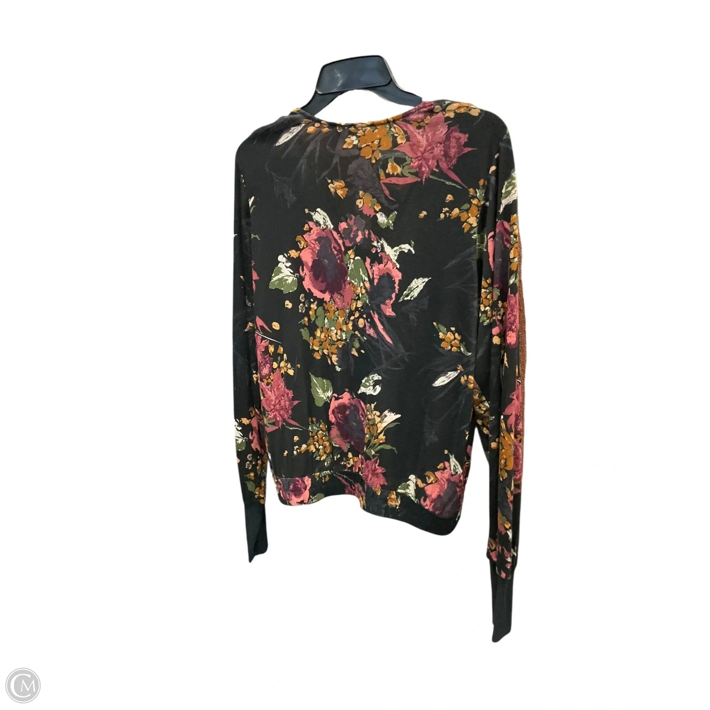 Top Long Sleeve By Tiny In Floral Print, Size: M