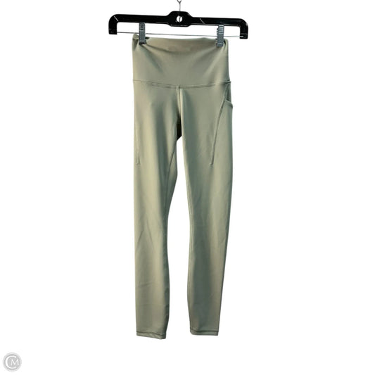 Athletic Leggings Capris By Lululemon In Green, Size: Xs