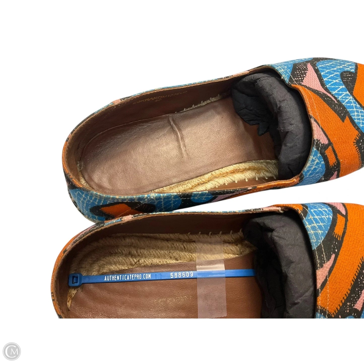 Shoes Luxury Designer By Burberry In Multi-colored, Size: 10