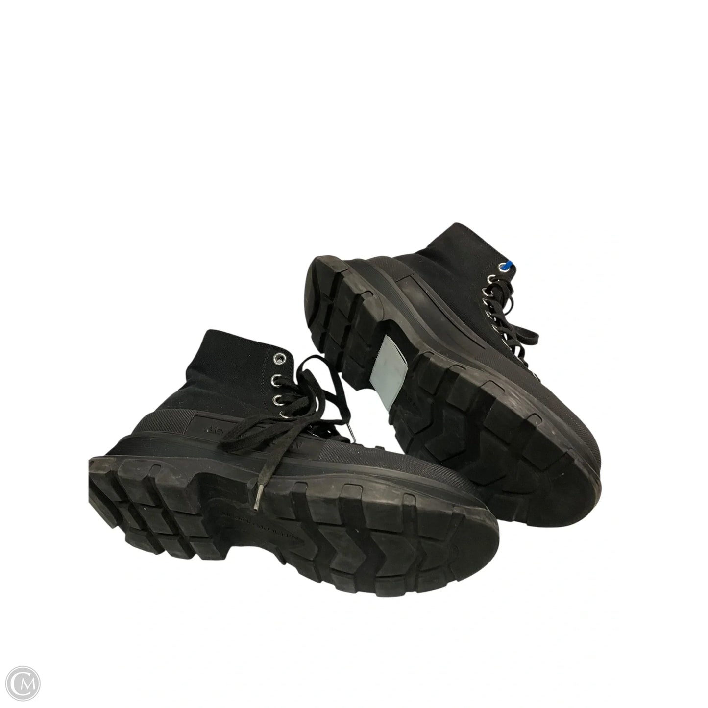 Shoes Luxury Designer By Alexander Mcqueen In Black, Size: 8