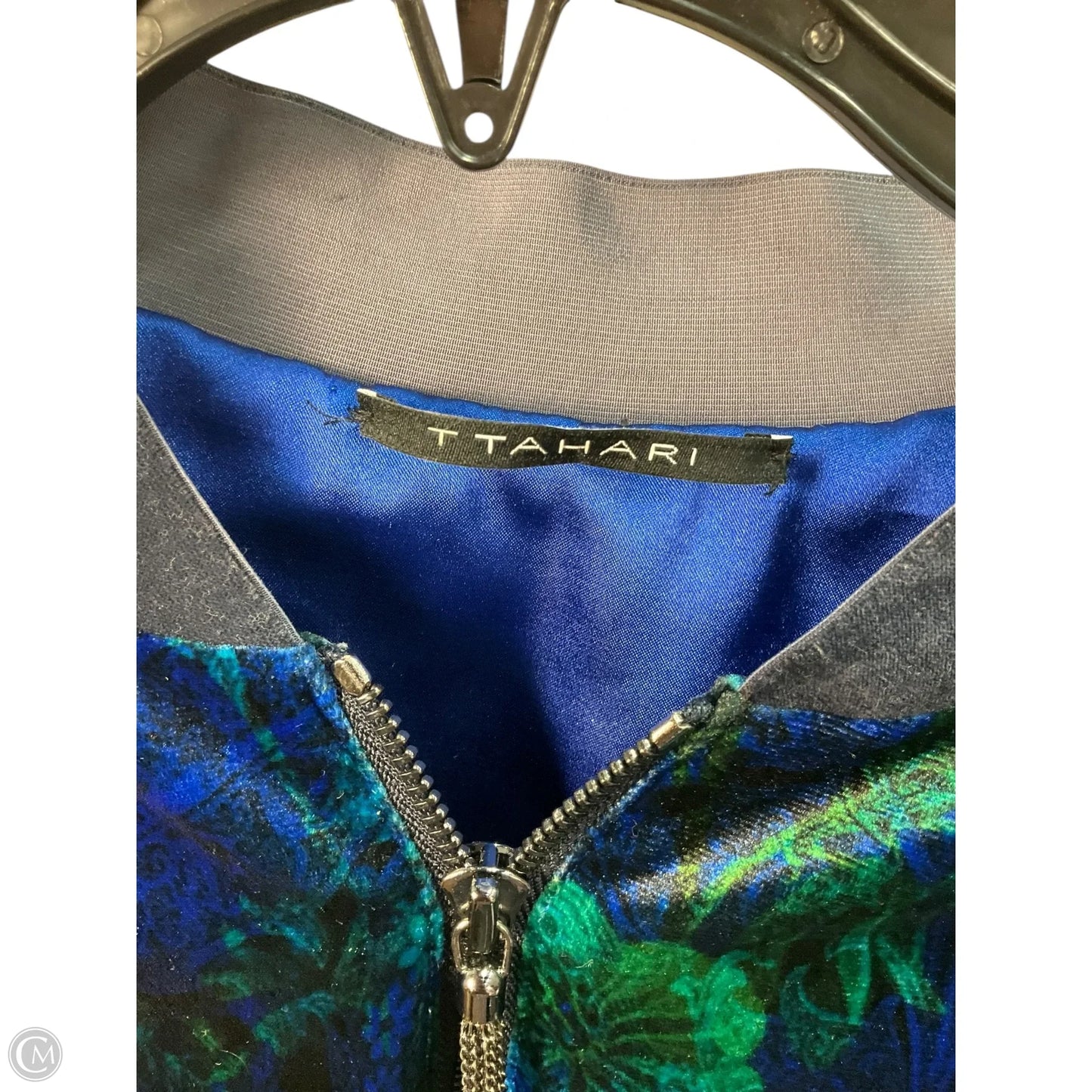 Jacket Other By T Tahari In Blue, Size: S