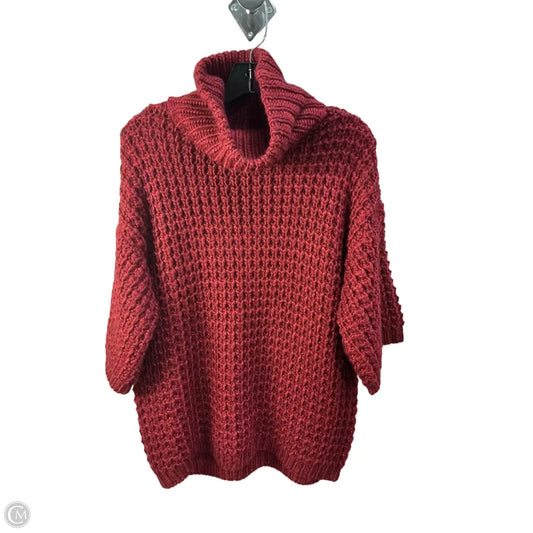 Sweater Short Sleeve By Tracy Reese In Red, Size: Xs