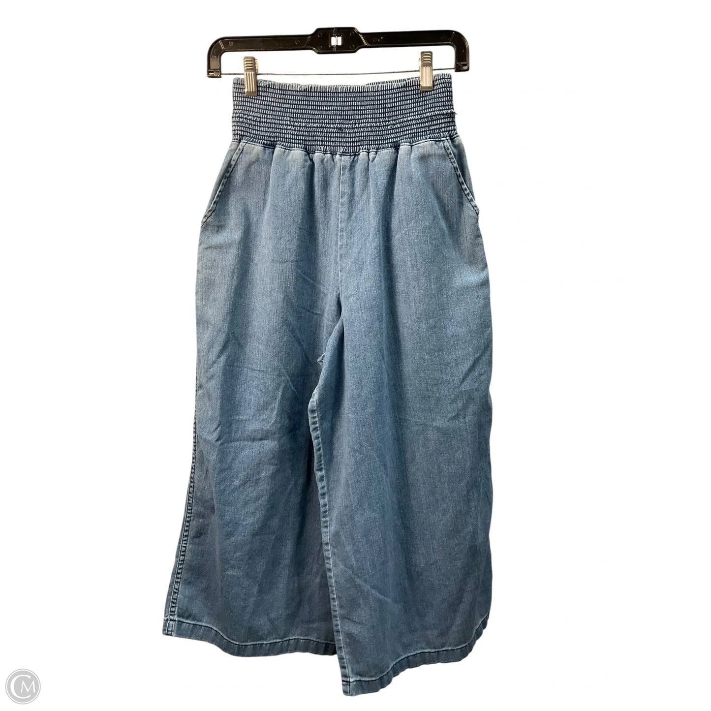 Jeans Wide Leg By Wilfred In Blue Denim, Size: Xxs