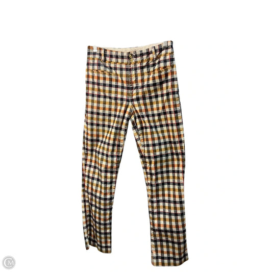 Pants Corduroy By Anthropologie In Multi-colored, Size: 0