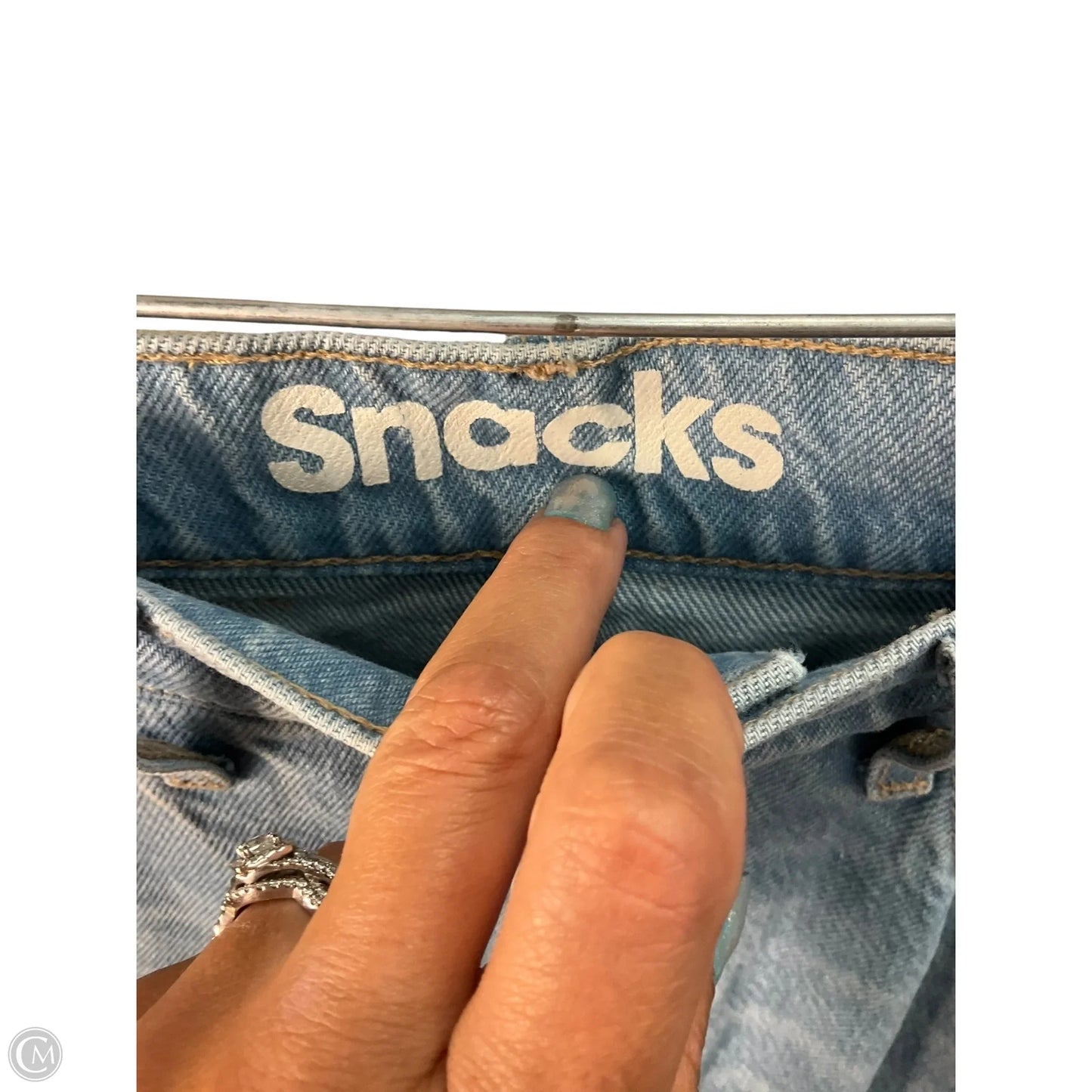 Skirt Maxi By Anthropologie In Blue Denim, Size: 2