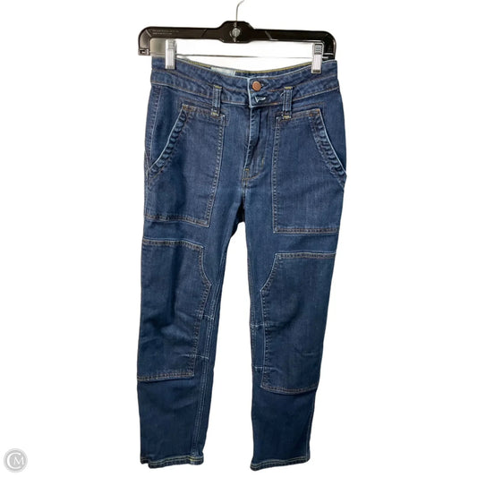 Jeans Straight By Pilcro In Blue Denim, Size: 2
