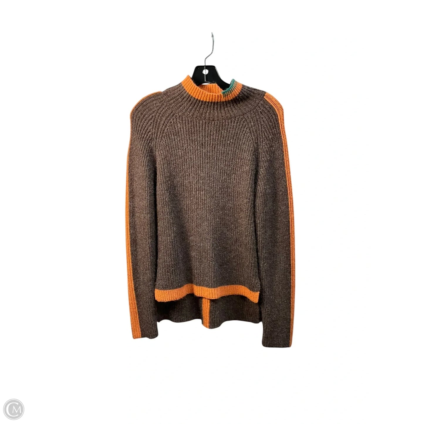 Sweater By Cmb In Brown & Orange, Size: S