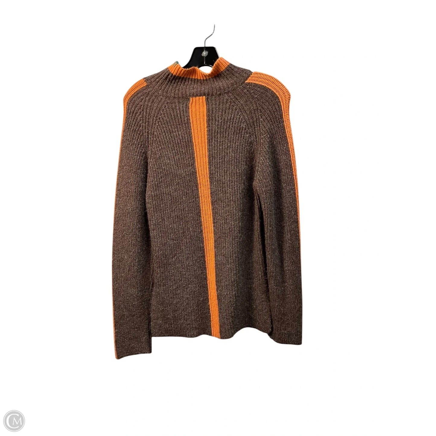 Sweater By Cmb In Brown & Orange, Size: S
