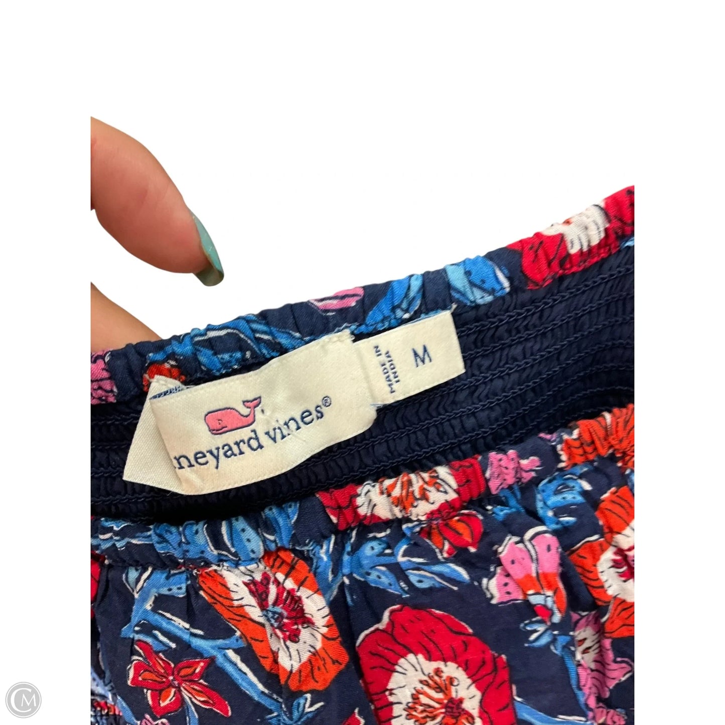 Dress Casual Maxi By Vineyard Vines In Blue, Size: M