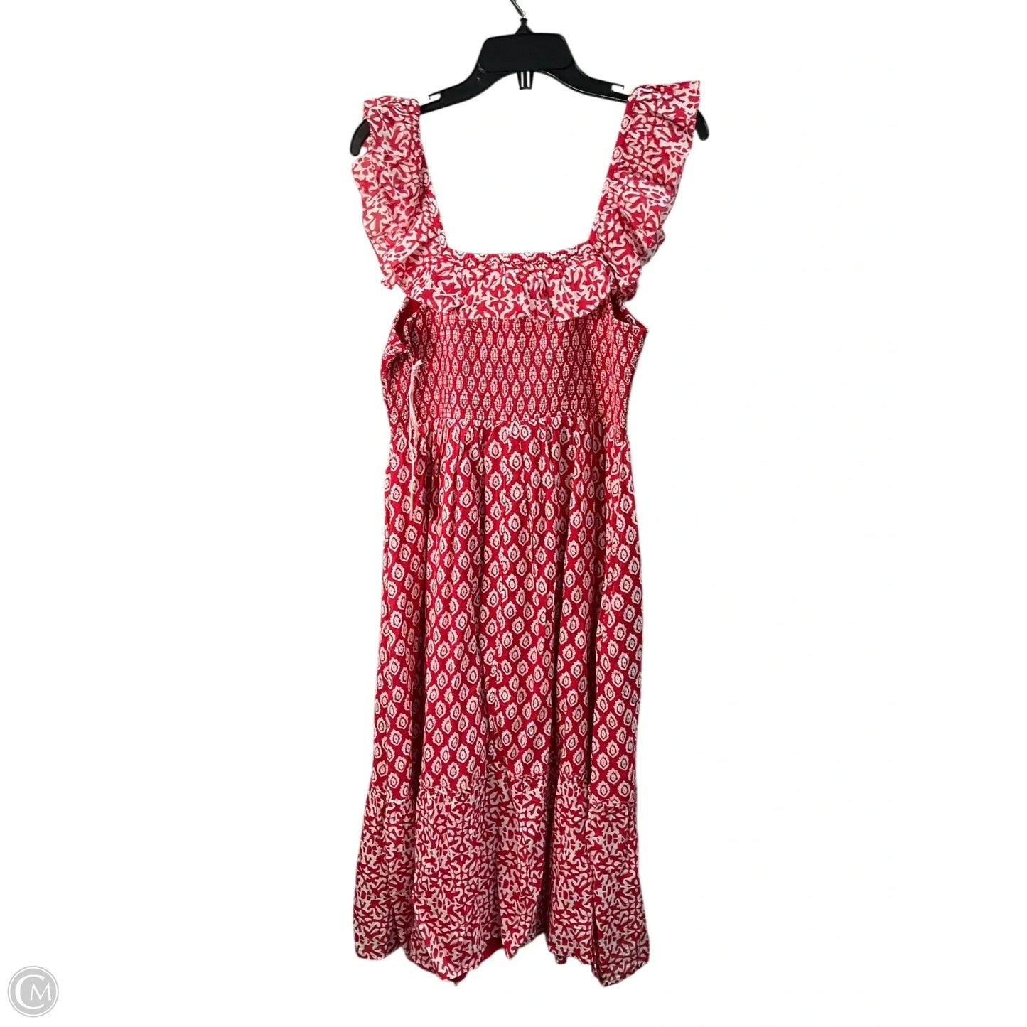 Dress Casual Maxi By Vineyard Vines In Red, Size: M