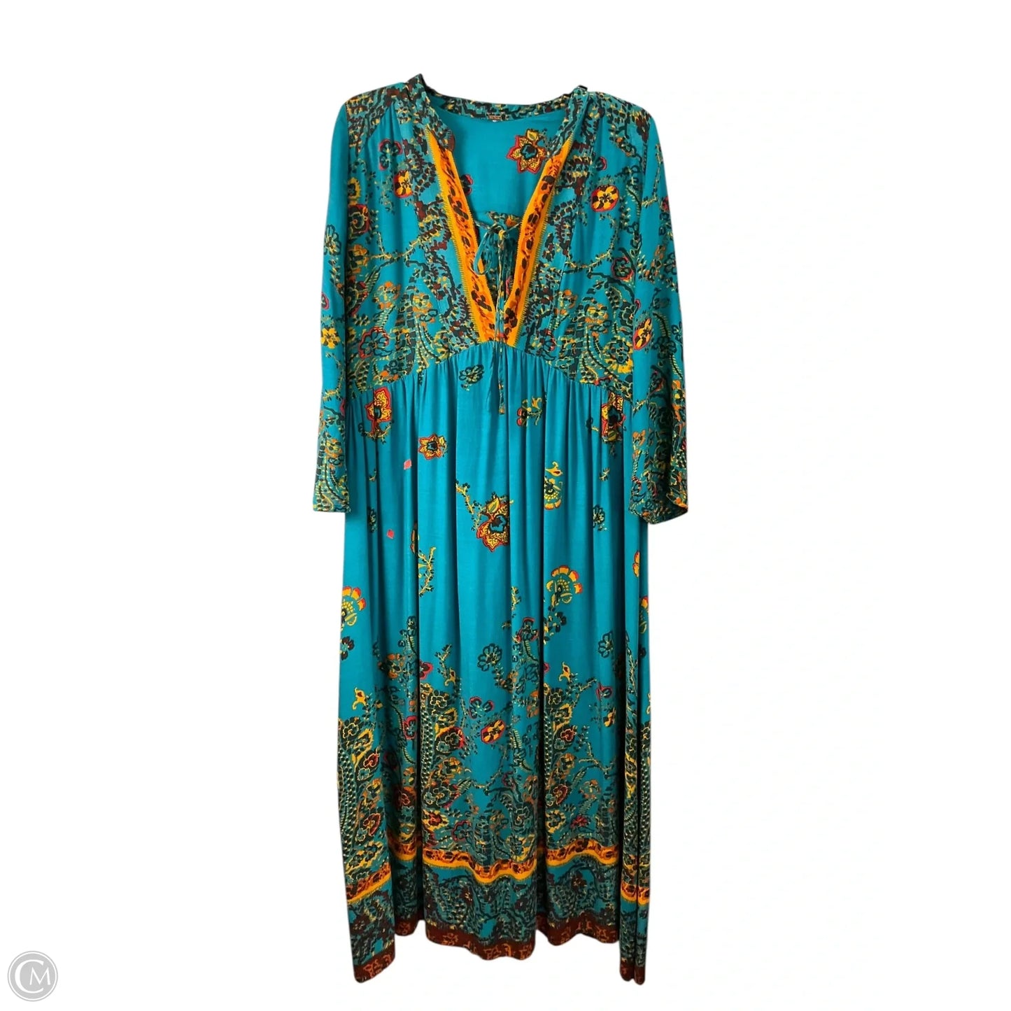 Dress Casual Maxi By Free People In Blue, Size: M