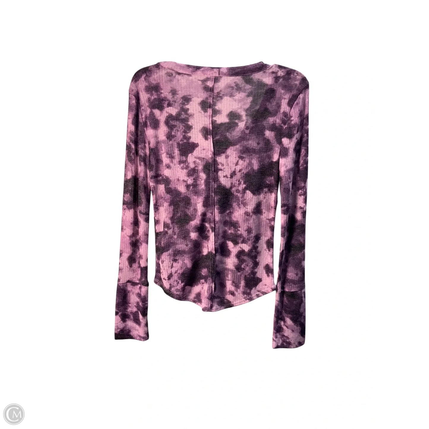 Top Long Sleeve By Pilcro In Purple, Size: M