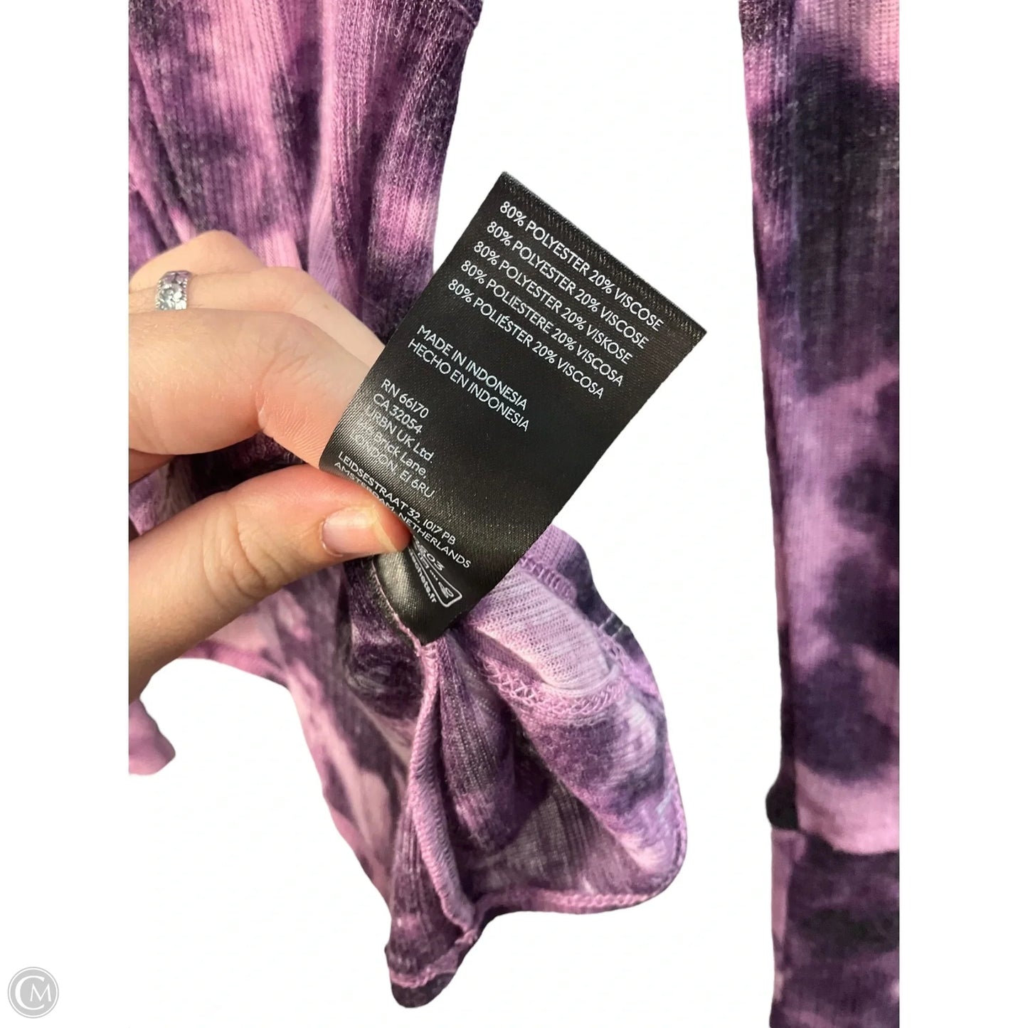 Top Long Sleeve By Pilcro In Purple, Size: M