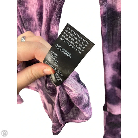 Top Long Sleeve By Pilcro In Purple, Size: M