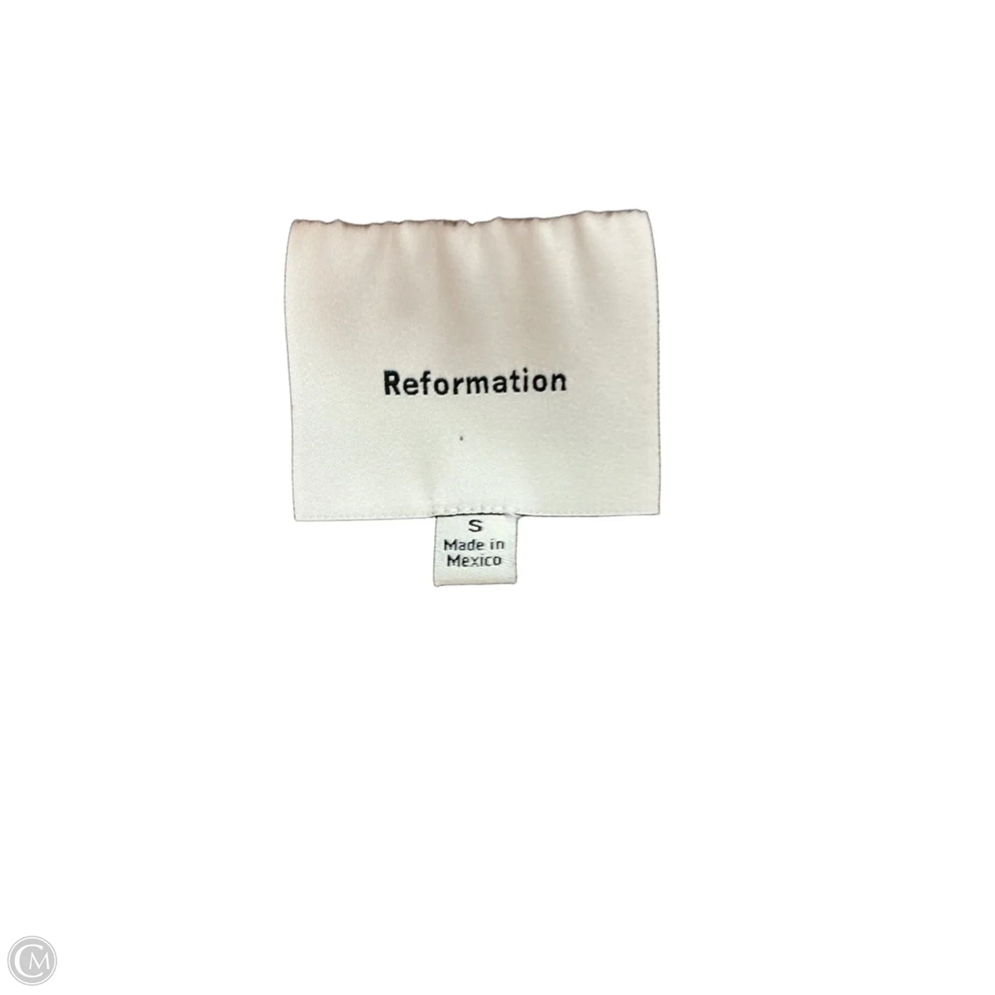 Top Sleeveless Basic By Reformation In Green, Size: S