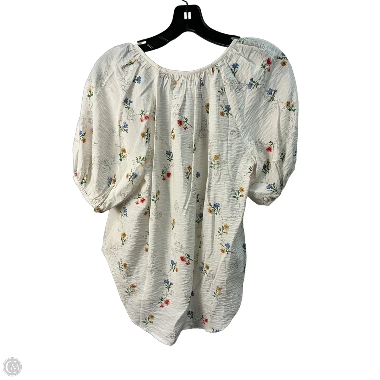Top Short Sleeve By Pilcro In Cream, Size: Xs