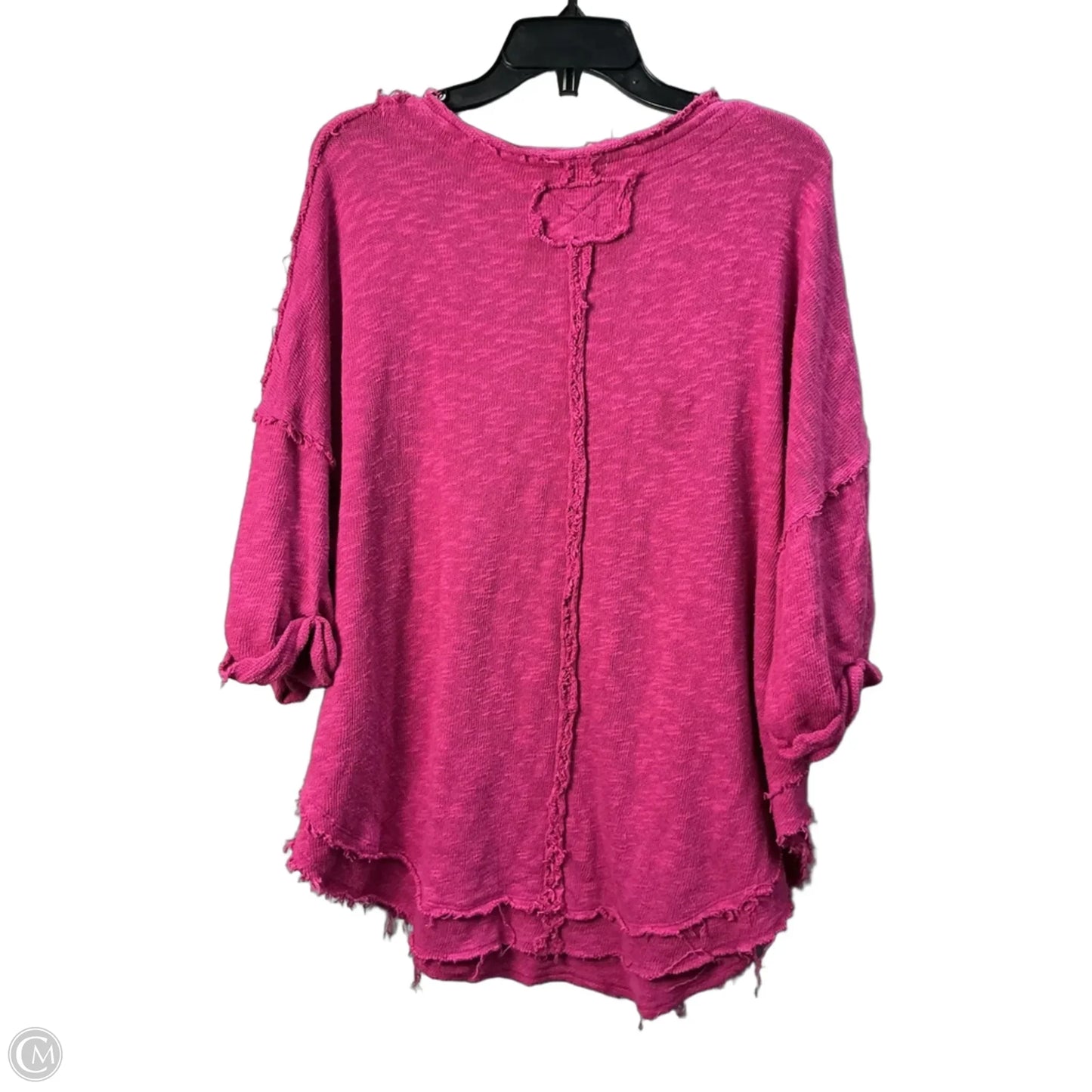 Top Short Sleeve By We The Free In Pink, Size: Xl
