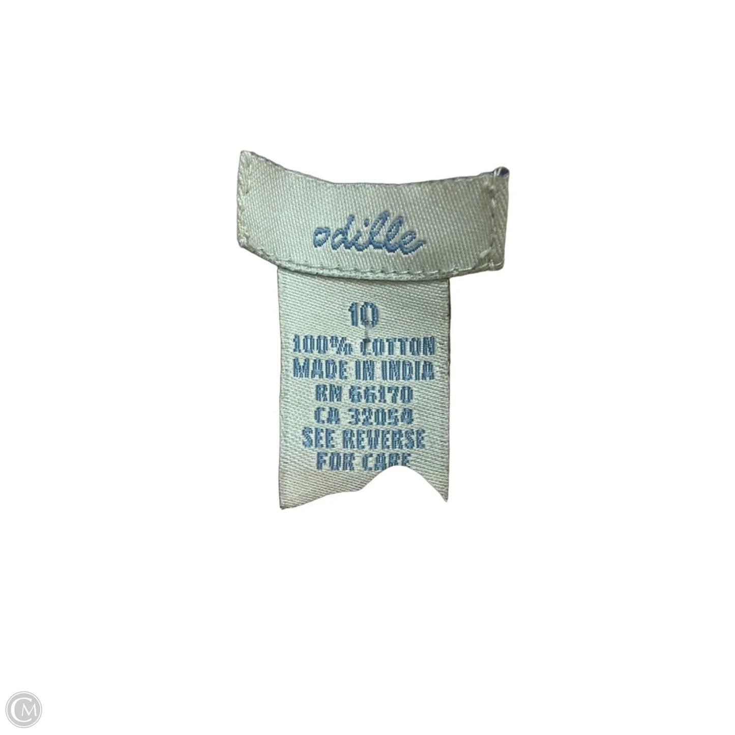Top Long Sleeve By Odille In Yellow, Size: M