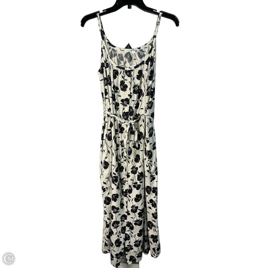 Dress Casual Maxi By Gap In Cream, Size: M