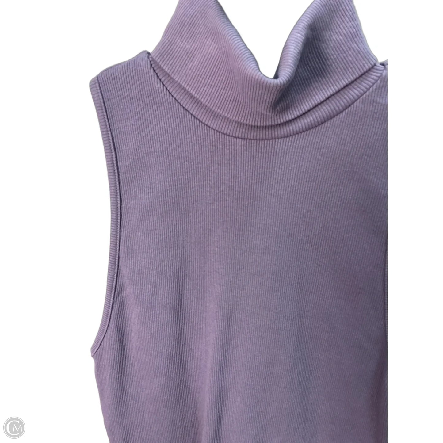 Top Sleeveless By Zara In Purple, Size: M