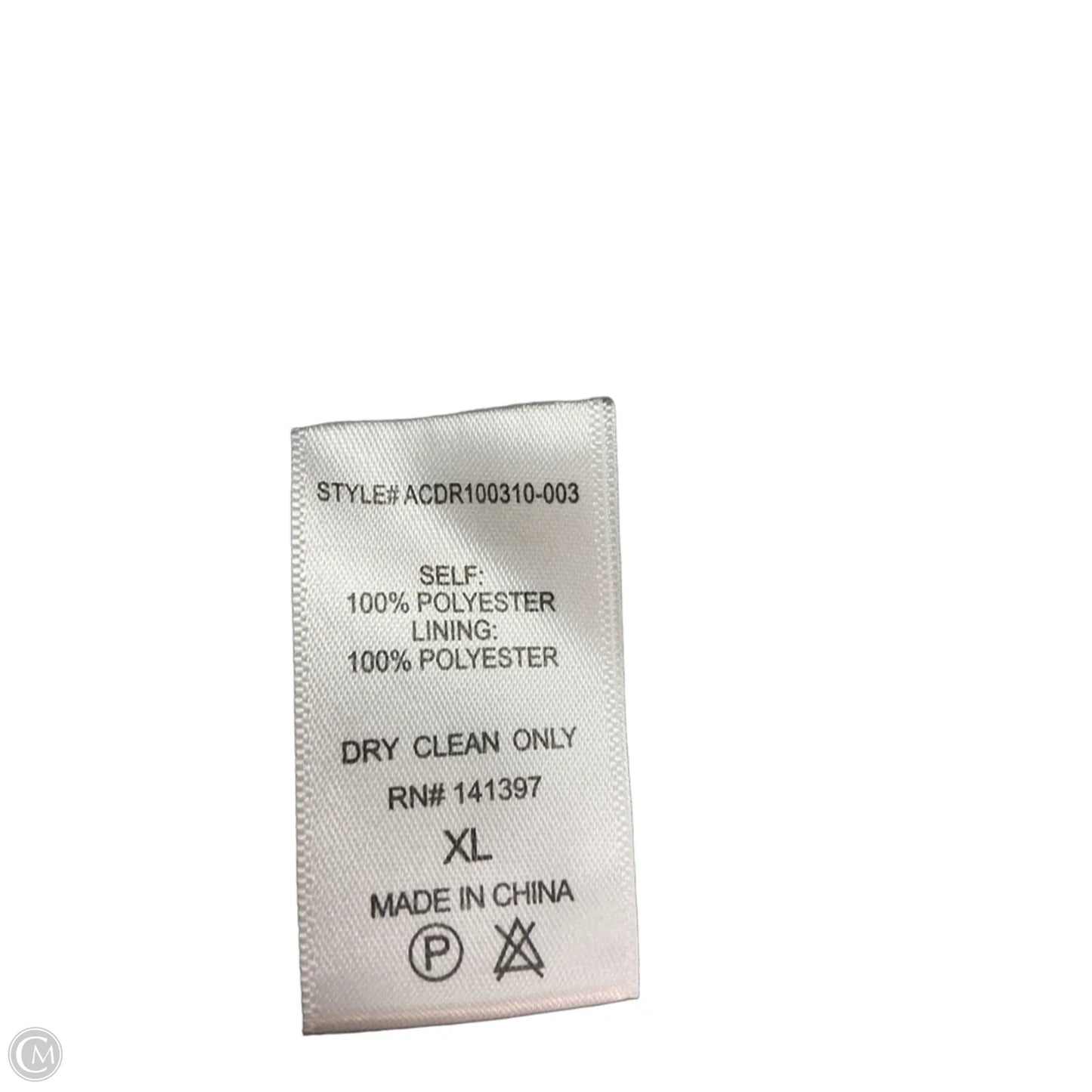 Dress Party Long By Astr The Label In Blue, Size: Xl